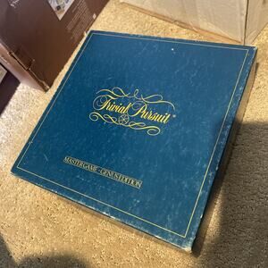 Trivial Pursuit Master Game Genus Edition 1981 Complete Vintage Trivia Board
